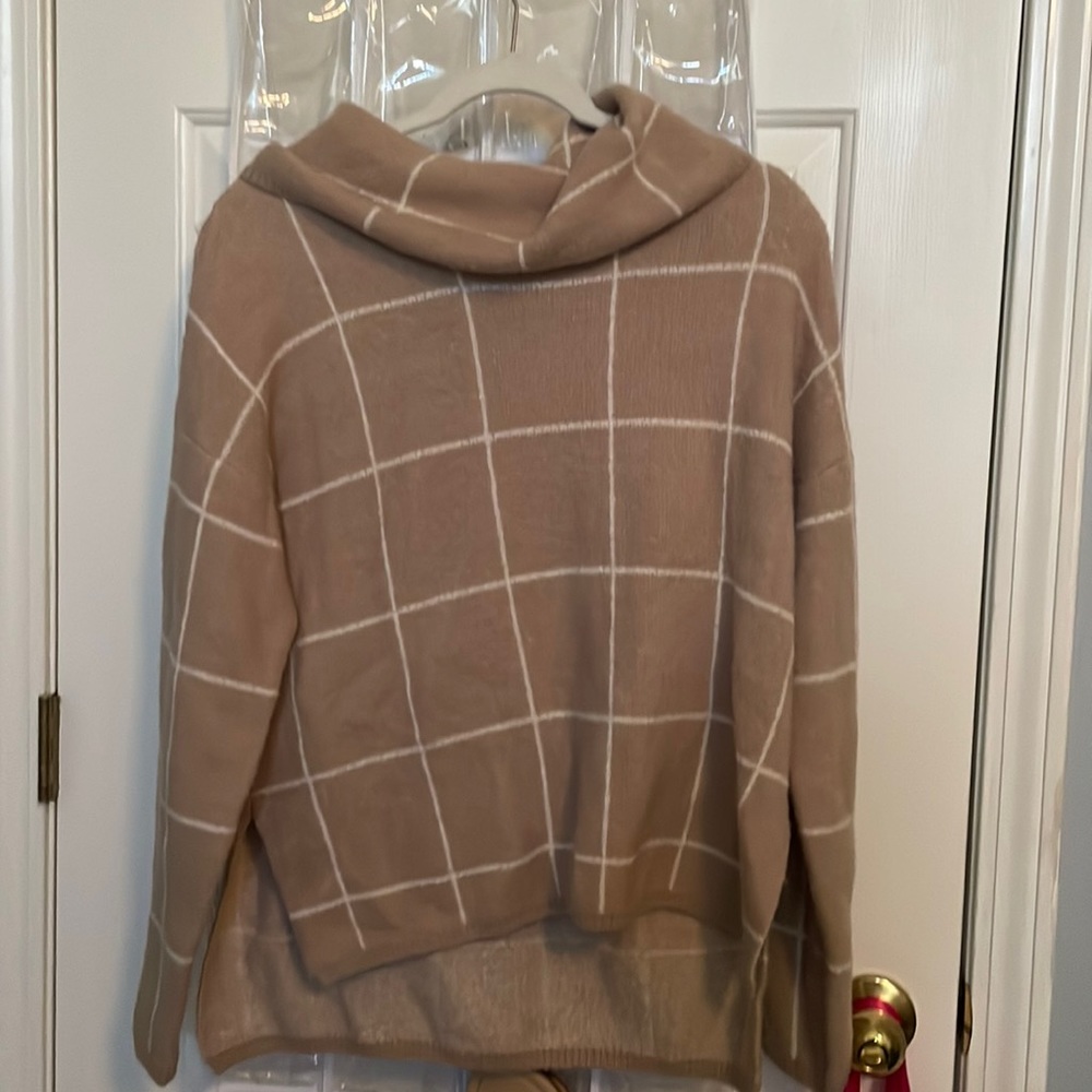 Cowl neck sweater